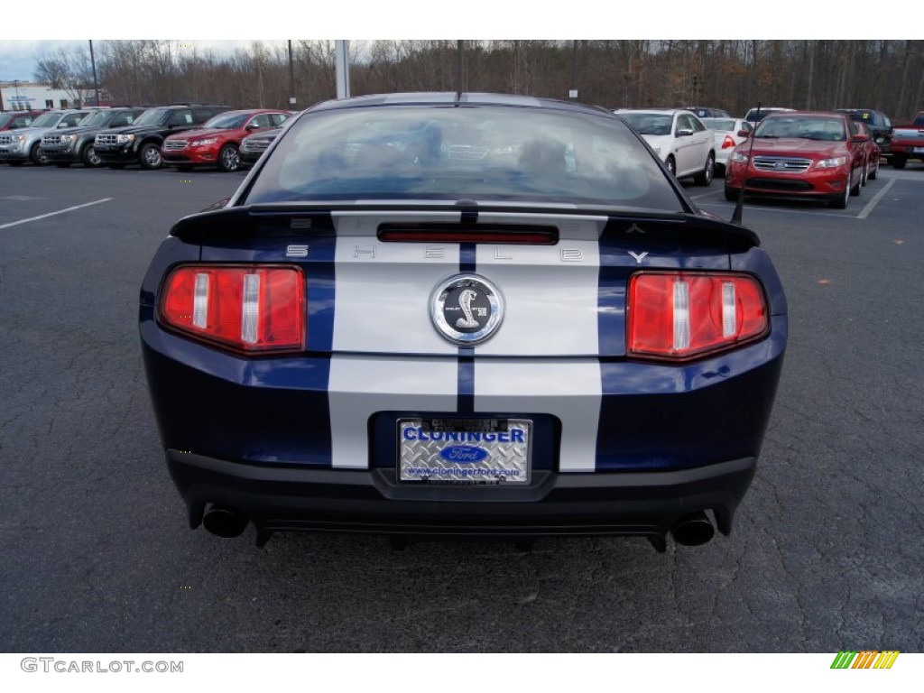 2010 Mustang Shelby GT500 Coupe - Kona Blue Metallic / Charcoal Black photo #4