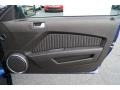 Charcoal Black 2010 Ford Mustang Shelby GT500 Coupe Door Panel