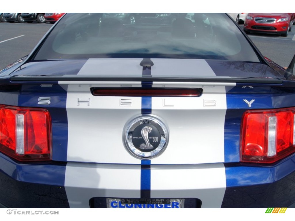 2010 Mustang Shelby GT500 Coupe - Kona Blue Metallic / Charcoal Black photo #20