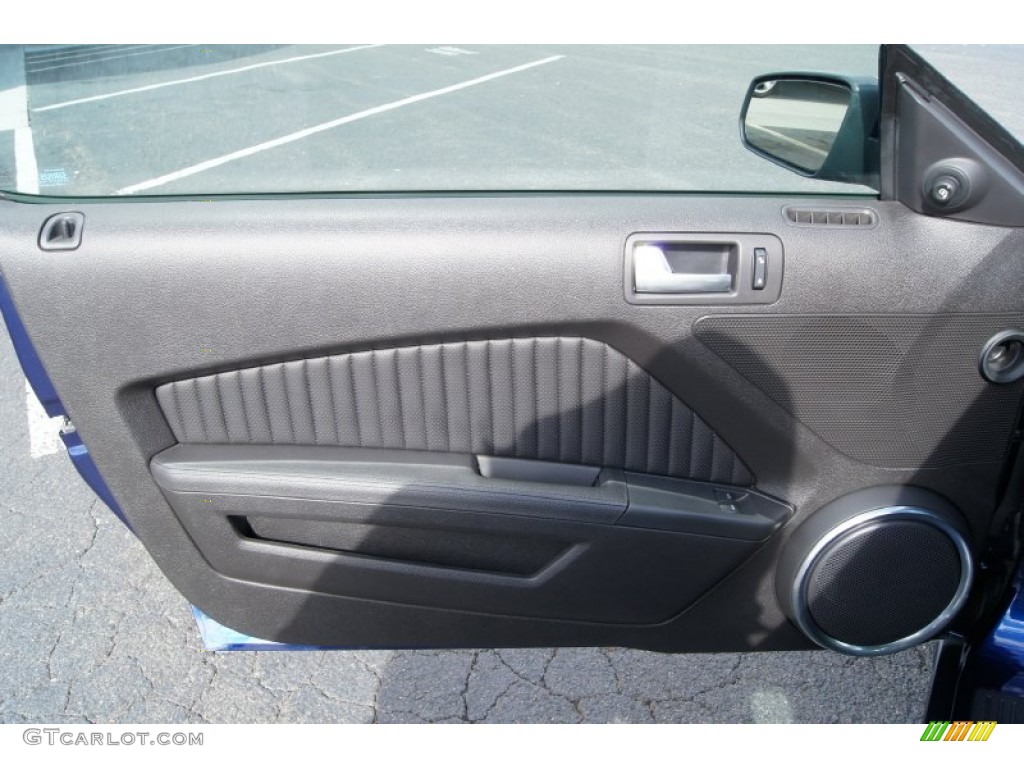 2010 Mustang Shelby GT500 Coupe - Kona Blue Metallic / Charcoal Black photo #21