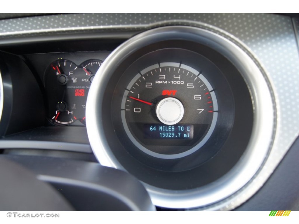 2010 Ford Mustang Shelby GT500 Coupe Gauges Photo #60910334