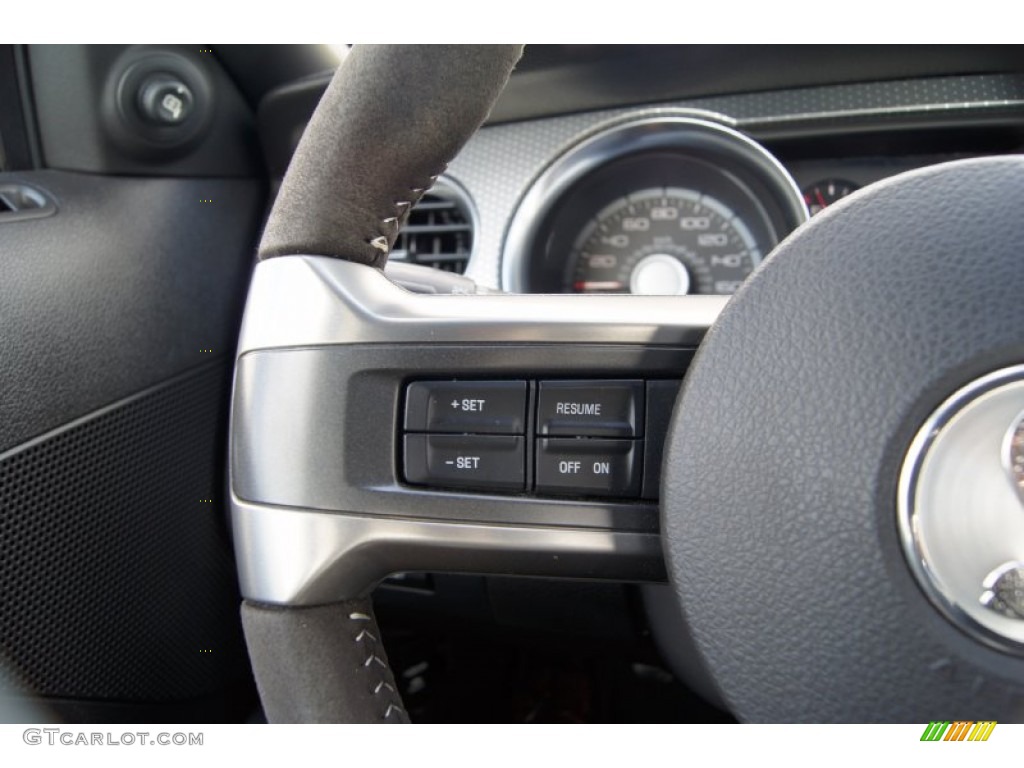 2010 Mustang Shelby GT500 Coupe - Kona Blue Metallic / Charcoal Black photo #26