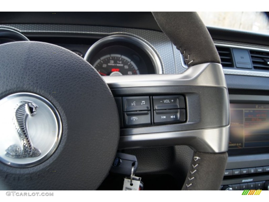 2010 Mustang Shelby GT500 Coupe - Kona Blue Metallic / Charcoal Black photo #27