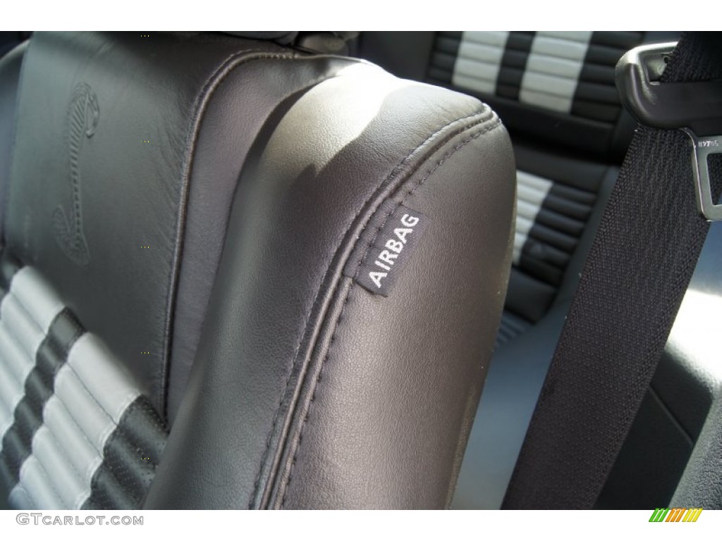 2010 Mustang Shelby GT500 Coupe - Kona Blue Metallic / Charcoal Black photo #37