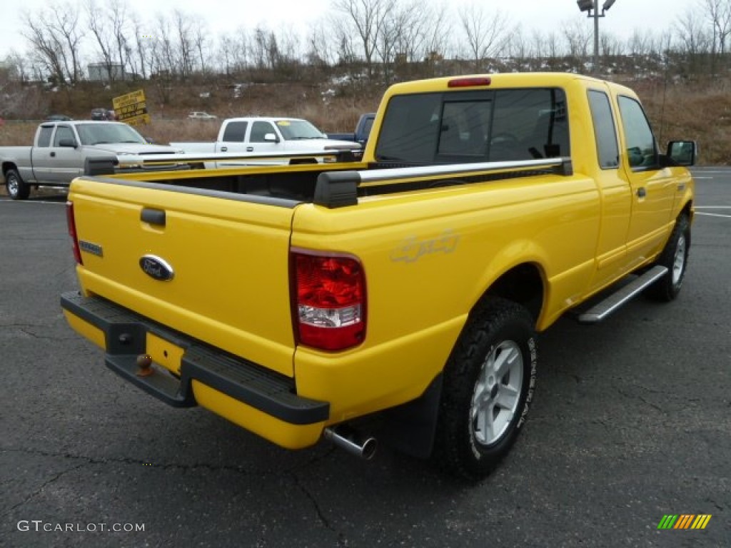 Screaming Yellow 2006 Ford Ranger XLT SuperCab 4x4 Exterior Photo #60911847