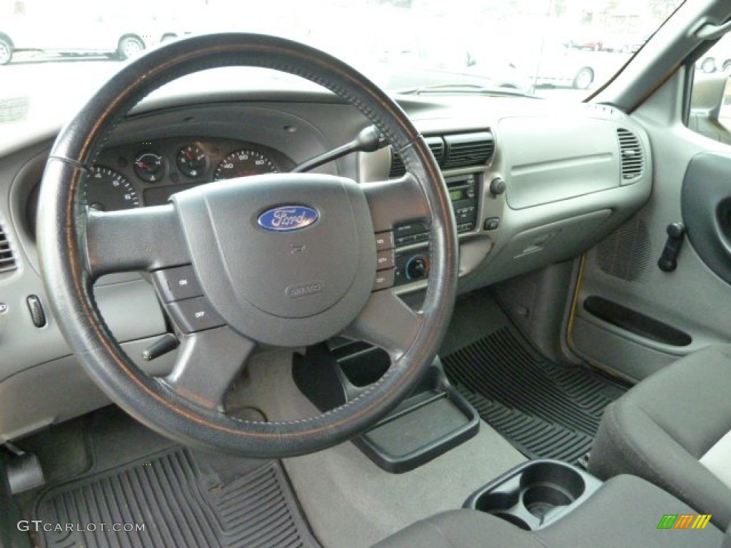 2006 Ford Ranger XLT SuperCab 4x4 Medium Dark Flint Dashboard Photo #60911930