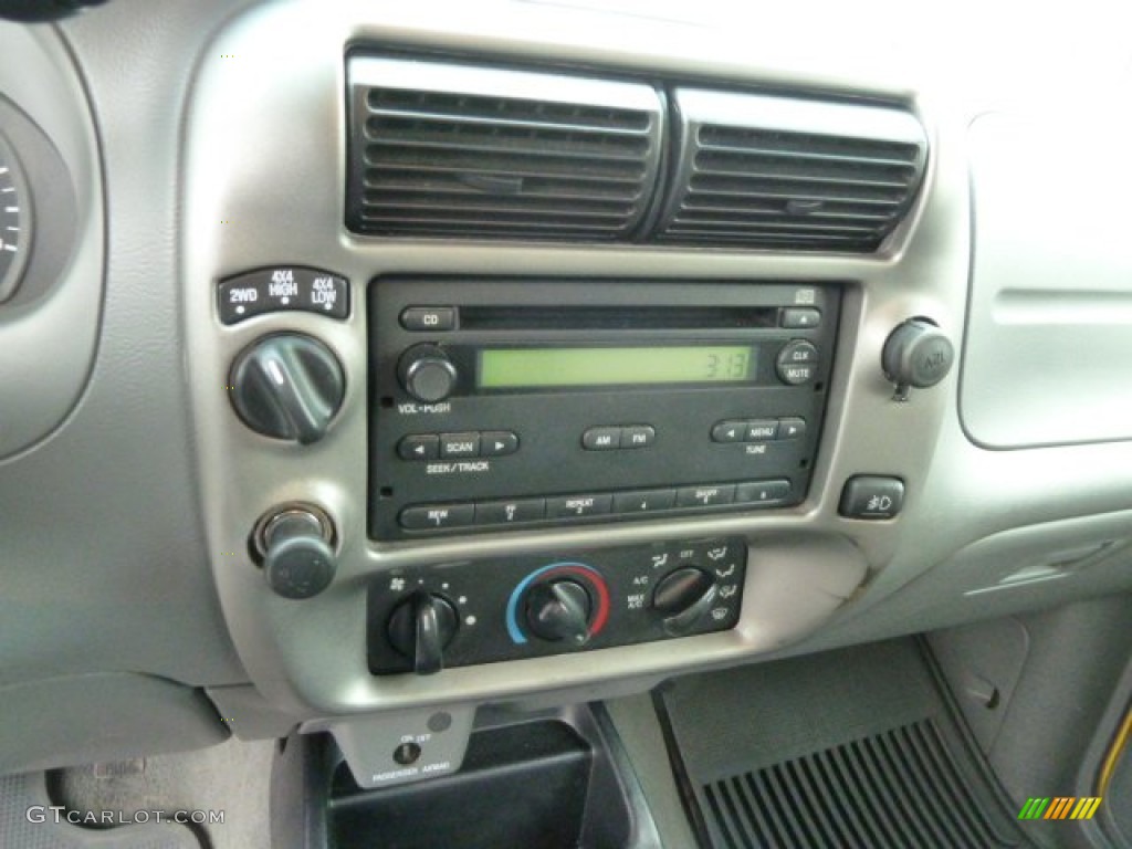 2006 Ranger XLT SuperCab 4x4 - Screaming Yellow / Medium Dark Flint photo #13