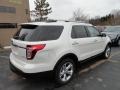 2012 White Platinum Tri-Coat Ford Explorer Limited 4WD  photo #2