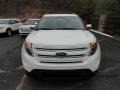 2012 White Platinum Tri-Coat Ford Explorer Limited 4WD  photo #6