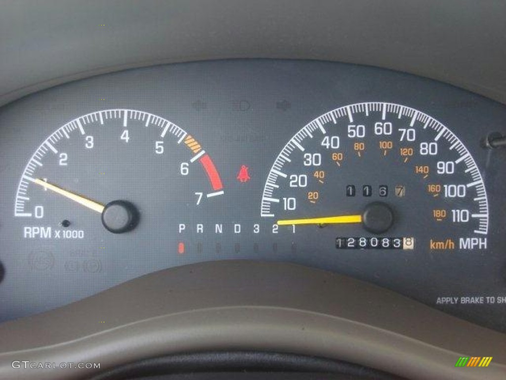 1999 Pontiac Grand Prix GTP Coupe Gauges Photos