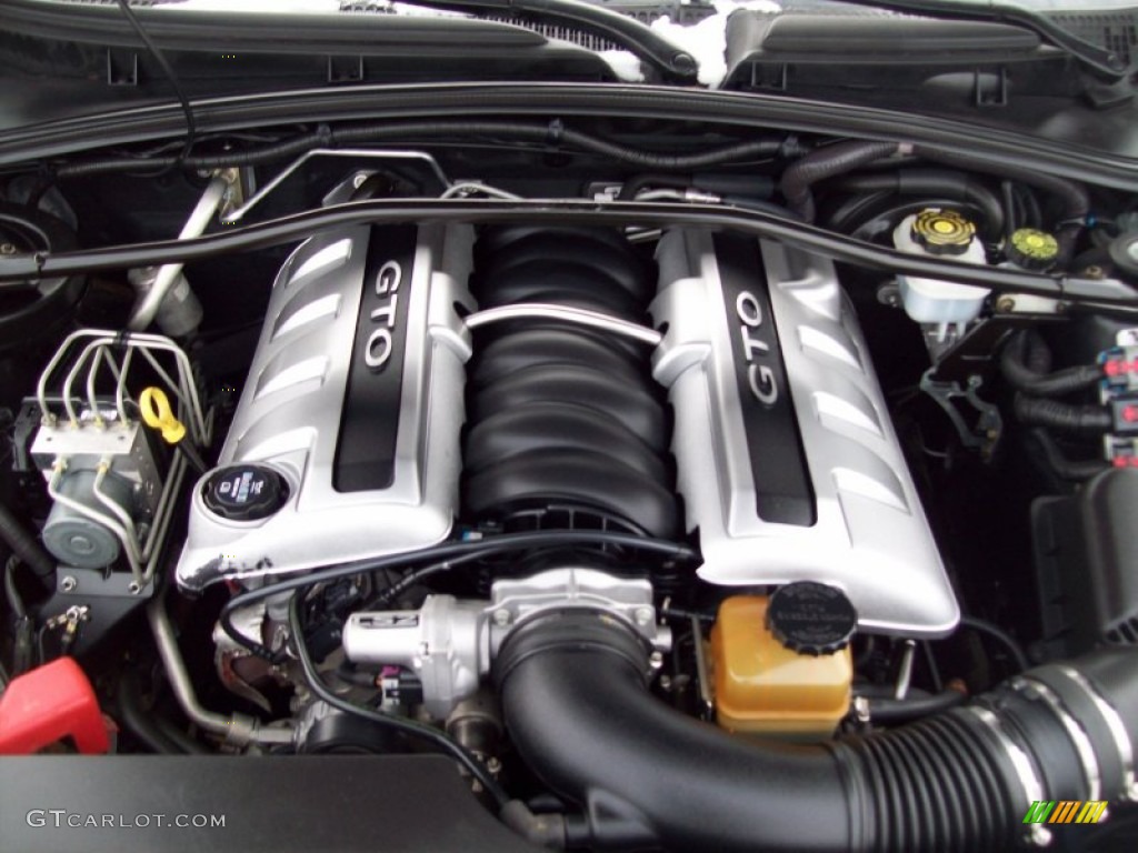 2006 Pontiac GTO Coupe 6.0 Liter OHV 16 Valve LS2 V8 Engine Photo #60912532