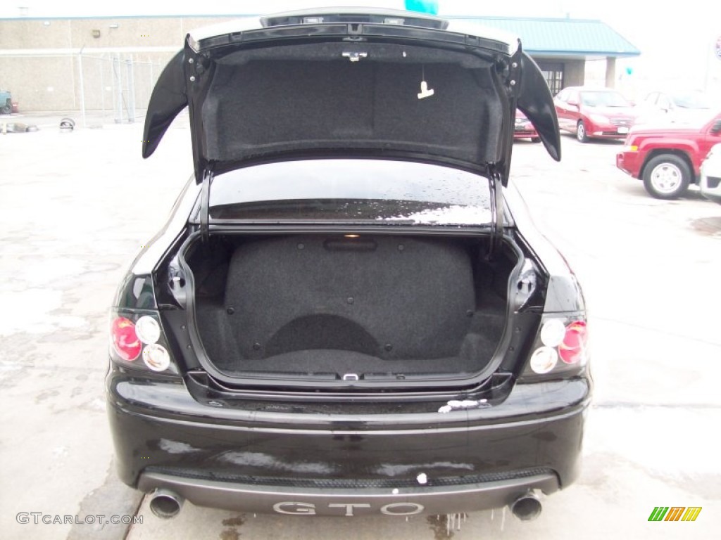 2006 Pontiac GTO Coupe Trunk Photo #60912704