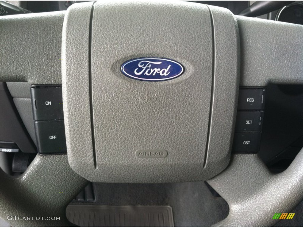 2006 F150 XLT SuperCrew - True Blue Metallic / Medium/Dark Flint photo #14