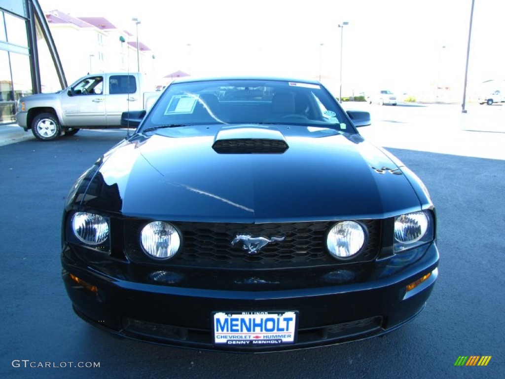 2008 Mustang GT Deluxe Coupe - Black / Dark Charcoal photo #15