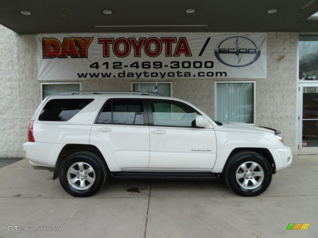 2004 4Runner Sport Edition 4x4 - Natural White / Stone photo #1