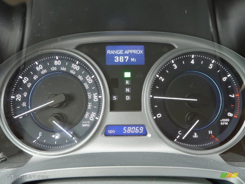 2009 Lexus IS 250 Gauges Photo #60915821