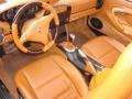 2002 Porsche 911 Natural Brown Interior Prime Interior Photo
