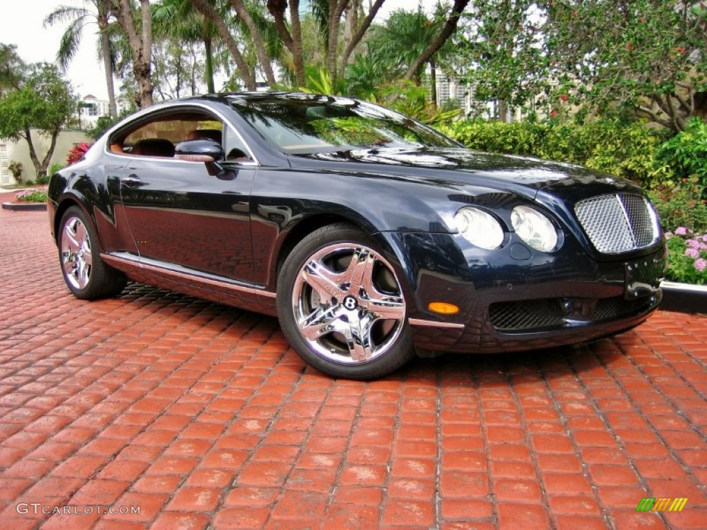 Dark Sapphire 2006 Bentley Continental GT Standard Continental GT Model Exterior Photo #60917024