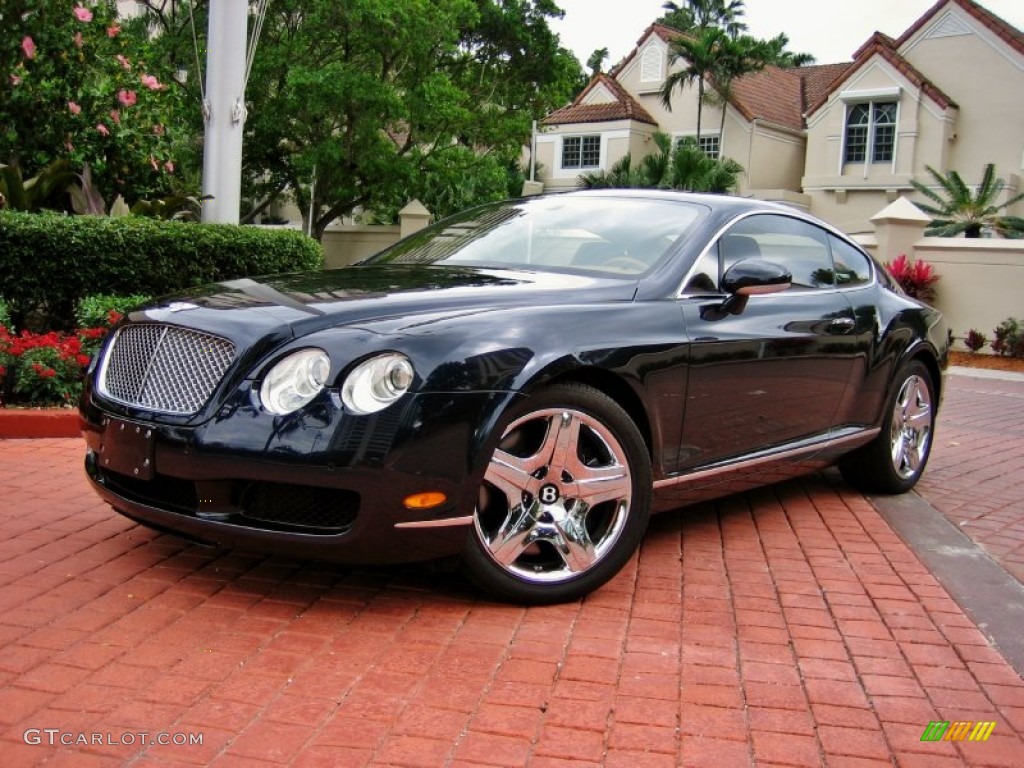 Dark Sapphire 2006 Bentley Continental GT Standard Continental GT Model Exterior Photo #60917042
