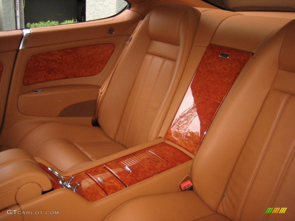 2006 Bentley Continental GT Standard Continental GT Model Rear Seat Photo #60917177