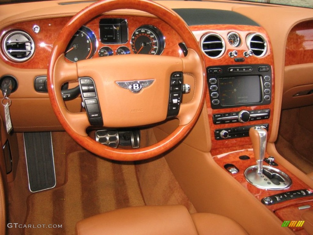 2006 Bentley Continental GT Standard Continental GT Model Saddle Dashboard Photo #60917221