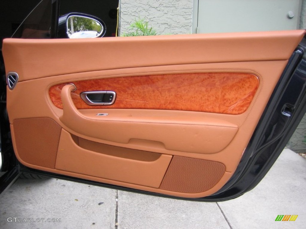 2006 Bentley Continental GT Standard Continental GT Model Saddle Door Panel Photo #60917354