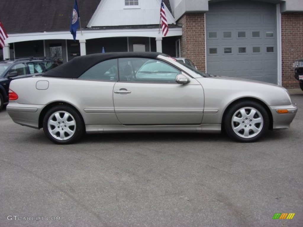 Pewter Silver Metallic 2003 Mercedes-Benz CLK 320 Cabriolet Exterior Photo #60918413