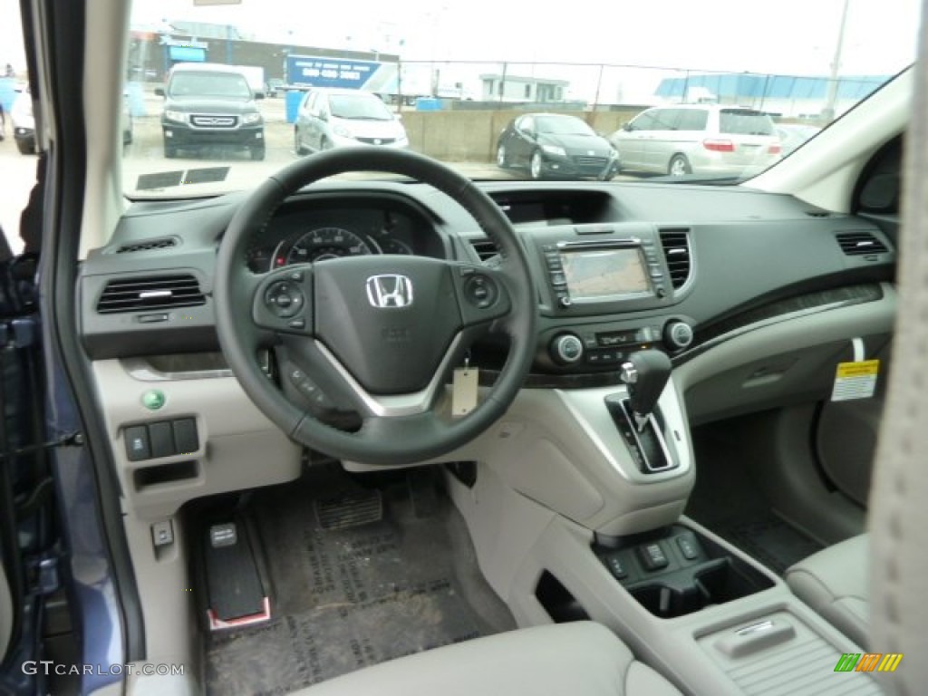 2012 Honda CR-V EX-L 4WD Gray Dashboard Photo #60919007