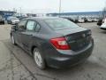 2012 Polished Metal Metallic Honda Civic HF Sedan  photo #3