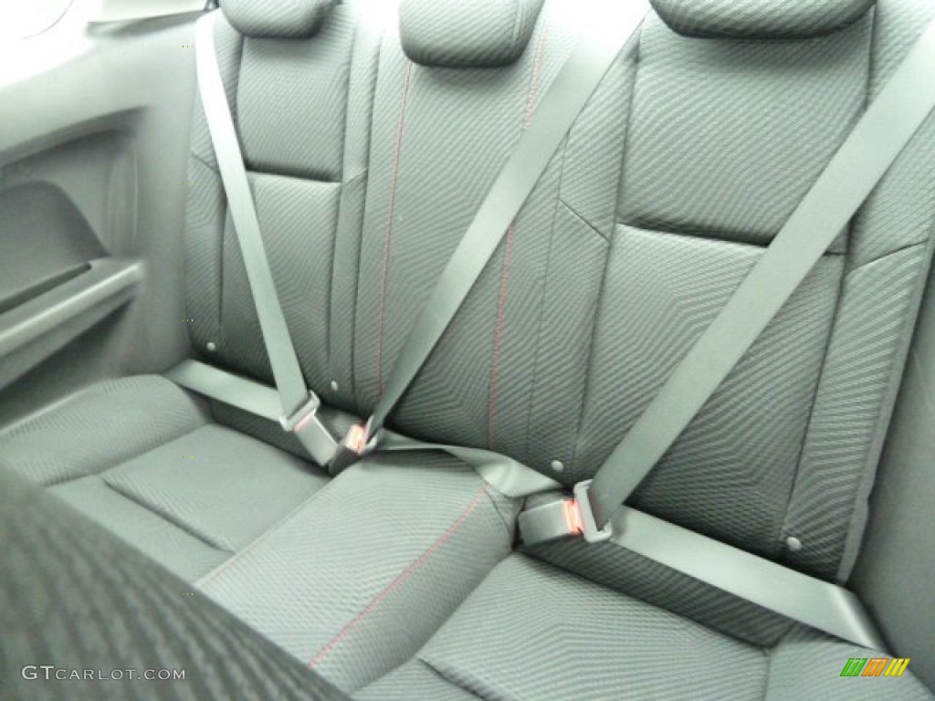 Black Interior 2012 Honda Civic Si Coupe Photo #60919654