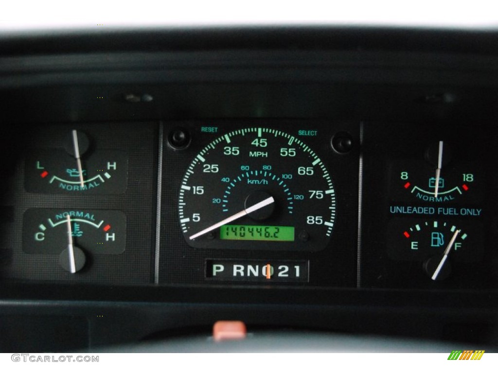1995 Ford E Series Van E350 XL Cargo Van Gauges Photo #60919658