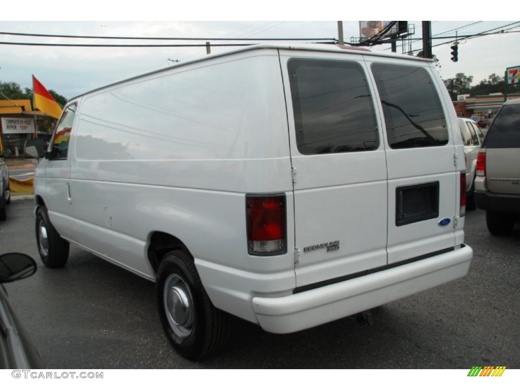 1995 E Series Van E350 XL Cargo Van - White / Grey photo #9