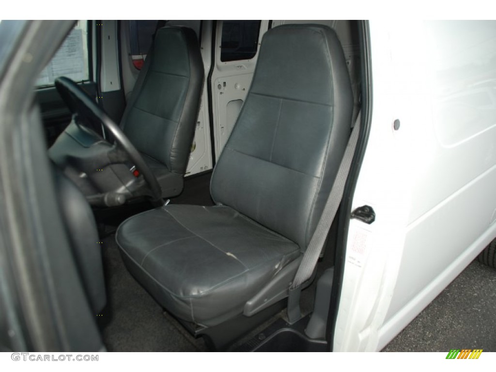 Grey Interior 1995 Ford E Series Van E350 XL Cargo Van Photo #60919721