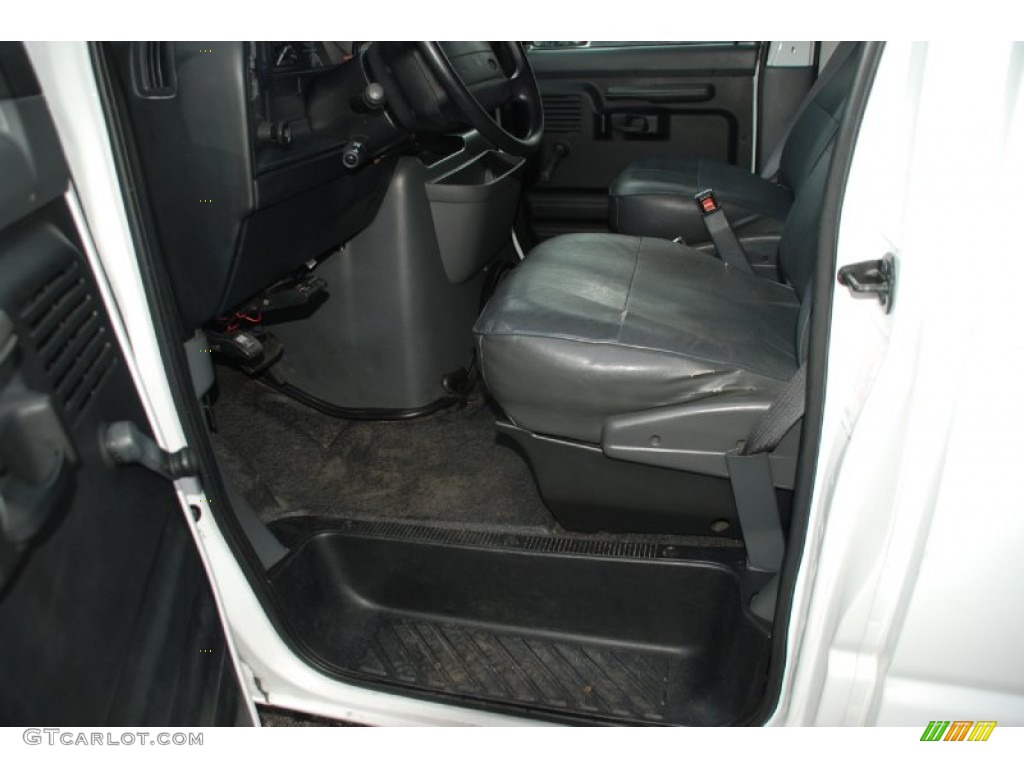 1995 E Series Van E350 XL Cargo Van - White / Grey photo #14