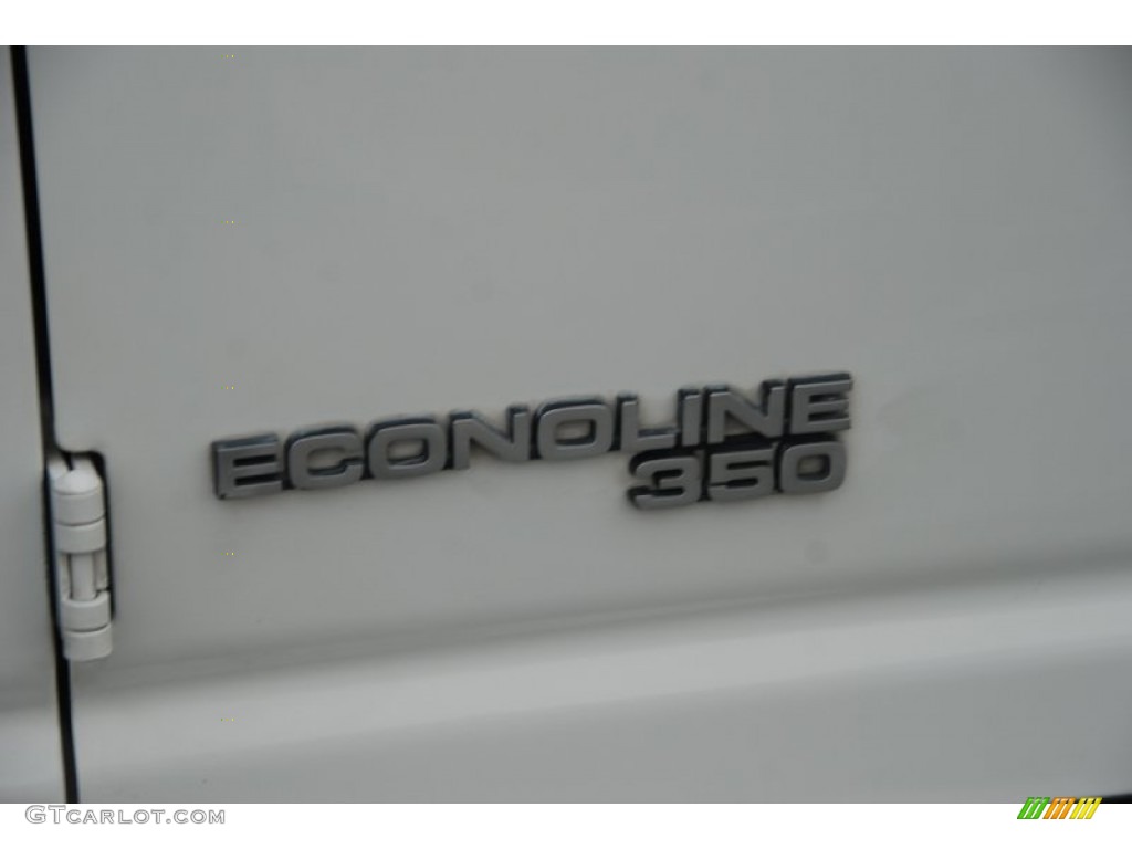 1995 E Series Van E350 XL Cargo Van - White / Grey photo #25