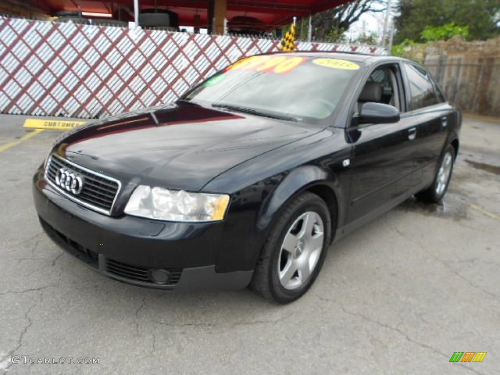 2003 A4 1.8T quattro Sedan - Ming Blue Pearl Effect / Platinum photo #3