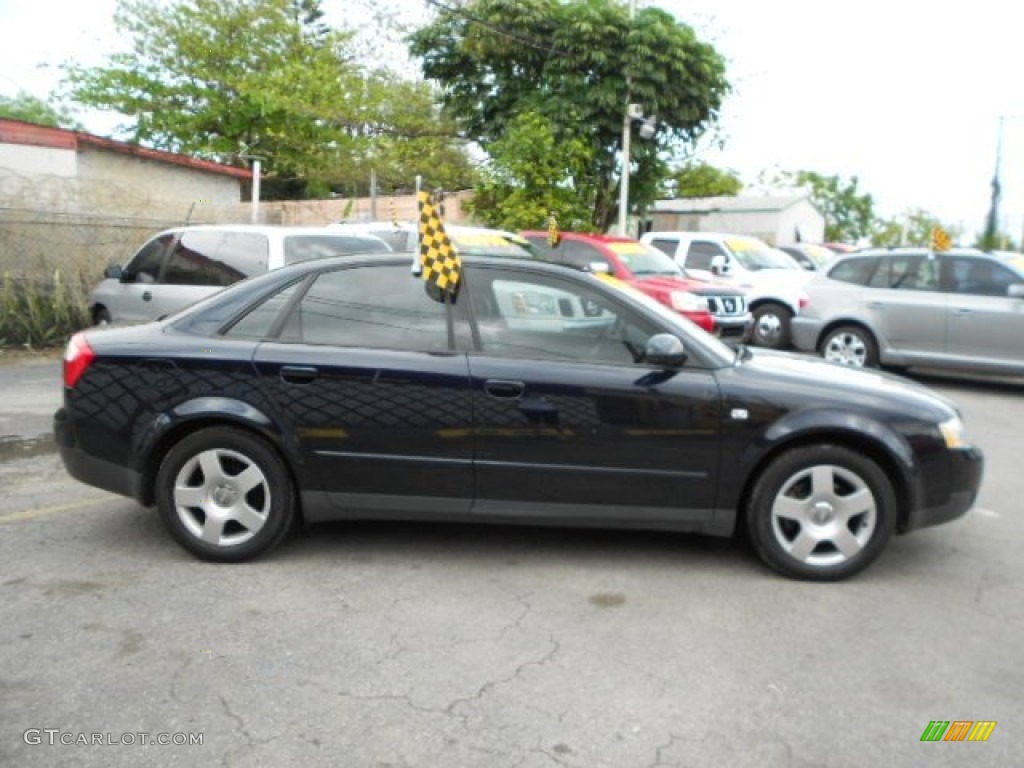 2003 A4 1.8T quattro Sedan - Ming Blue Pearl Effect / Platinum photo #7