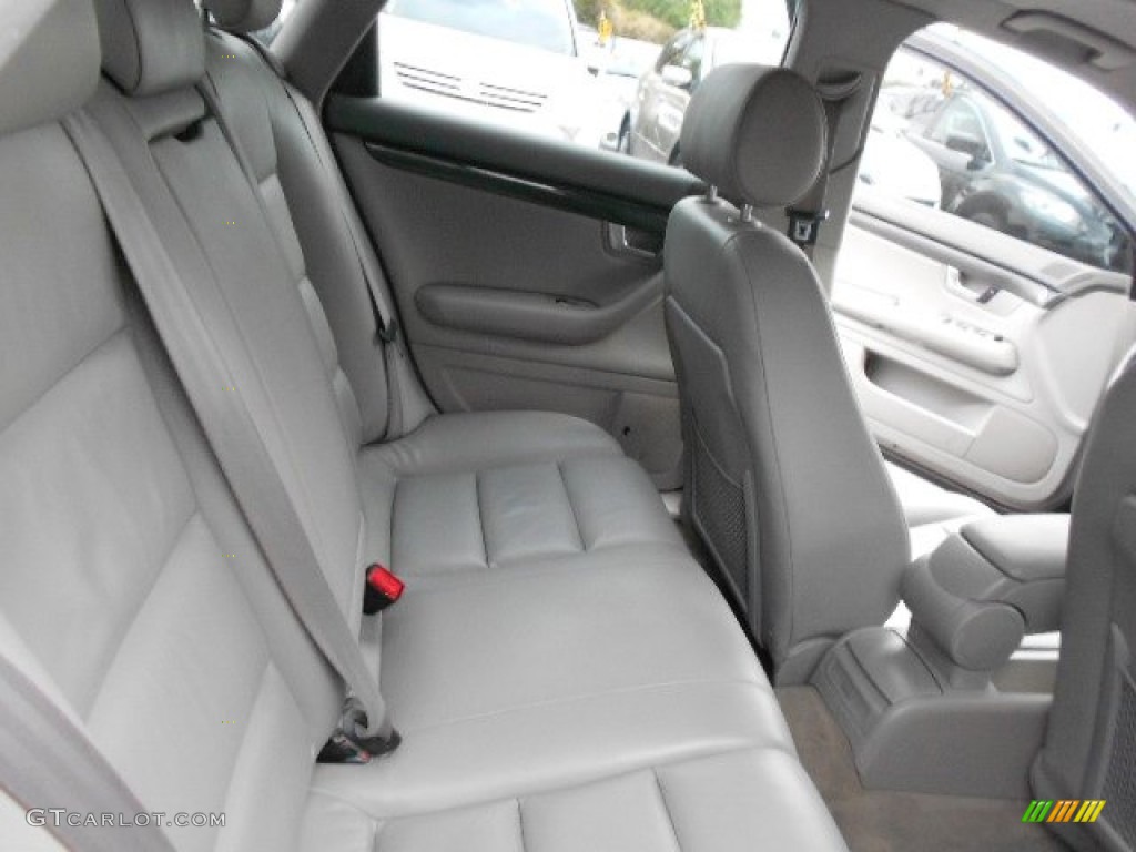 2003 A4 1.8T quattro Sedan - Ming Blue Pearl Effect / Platinum photo #20