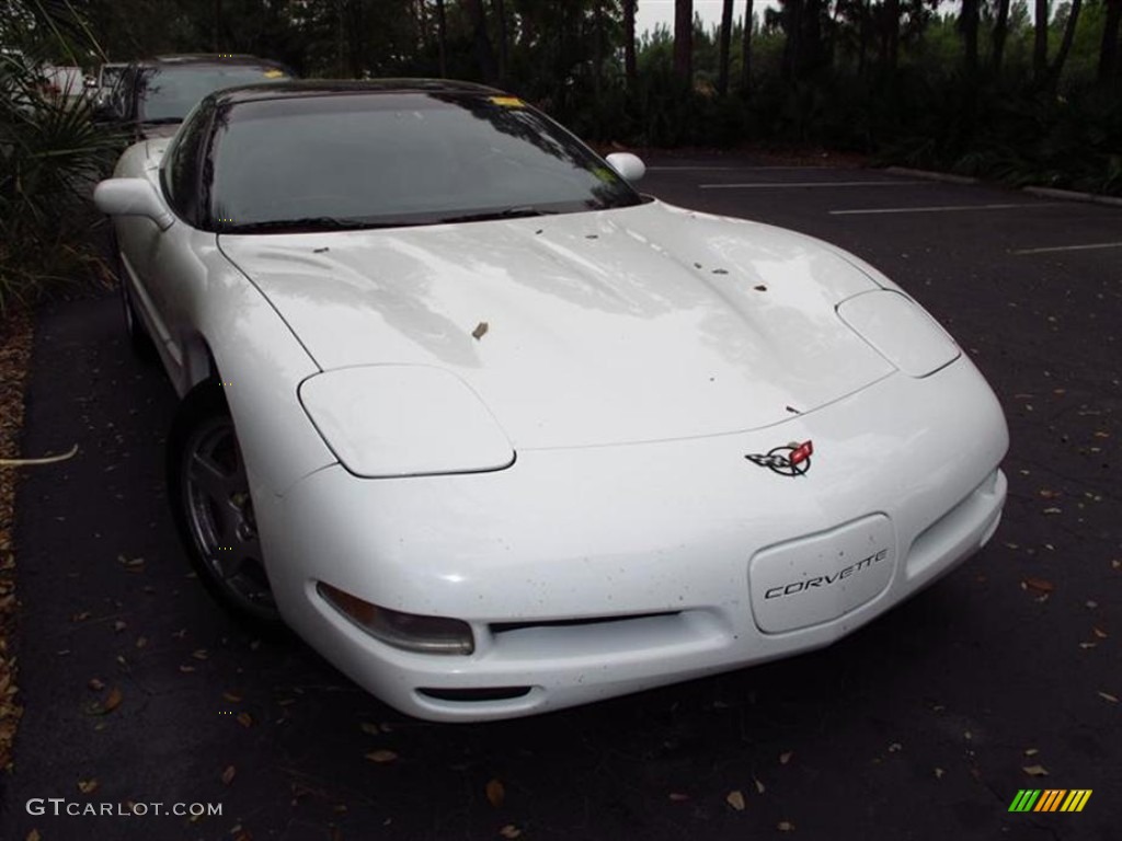 1997 Corvette Coupe - Arctic White / Light Gray photo #1