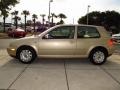 Mojave Beige 2003 Volkswagen Golf GL 2 Door Exterior