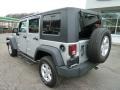 2007 Bright Silver Metallic Jeep Wrangler Unlimited X 4x4  photo #3