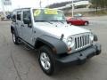 2007 Bright Silver Metallic Jeep Wrangler Unlimited X 4x4  photo #7