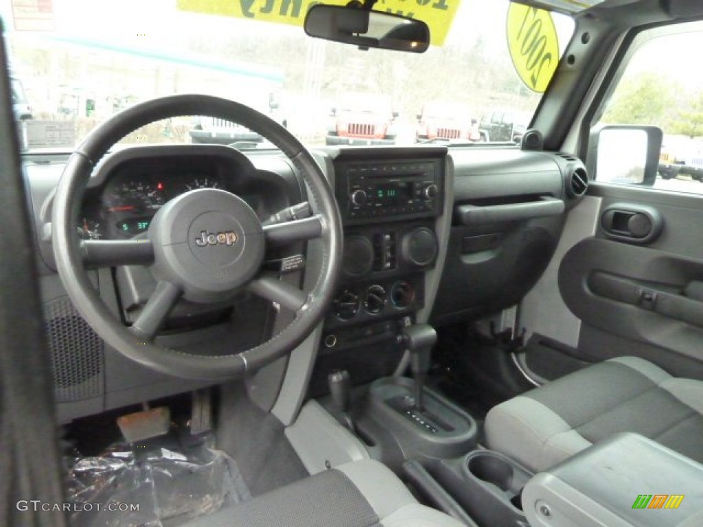 Dark Slate Gray/Medium Slate Gray Interior 2007 Jeep Wrangler Unlimited X 4x4 Photo #60920597