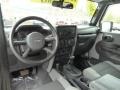 Dark Slate Gray/Medium Slate Gray 2007 Jeep Wrangler Unlimited X 4x4 Interior Color