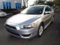 2010 Apex Silver Metallic Mitsubishi Lancer ES  photo #7