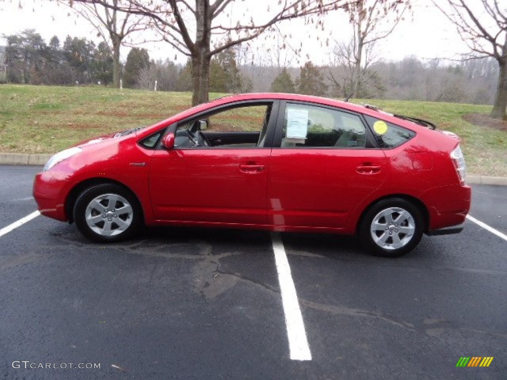 Barcelona Red Metallic 2008 Toyota Prius Hybrid Exterior Photo #60921218