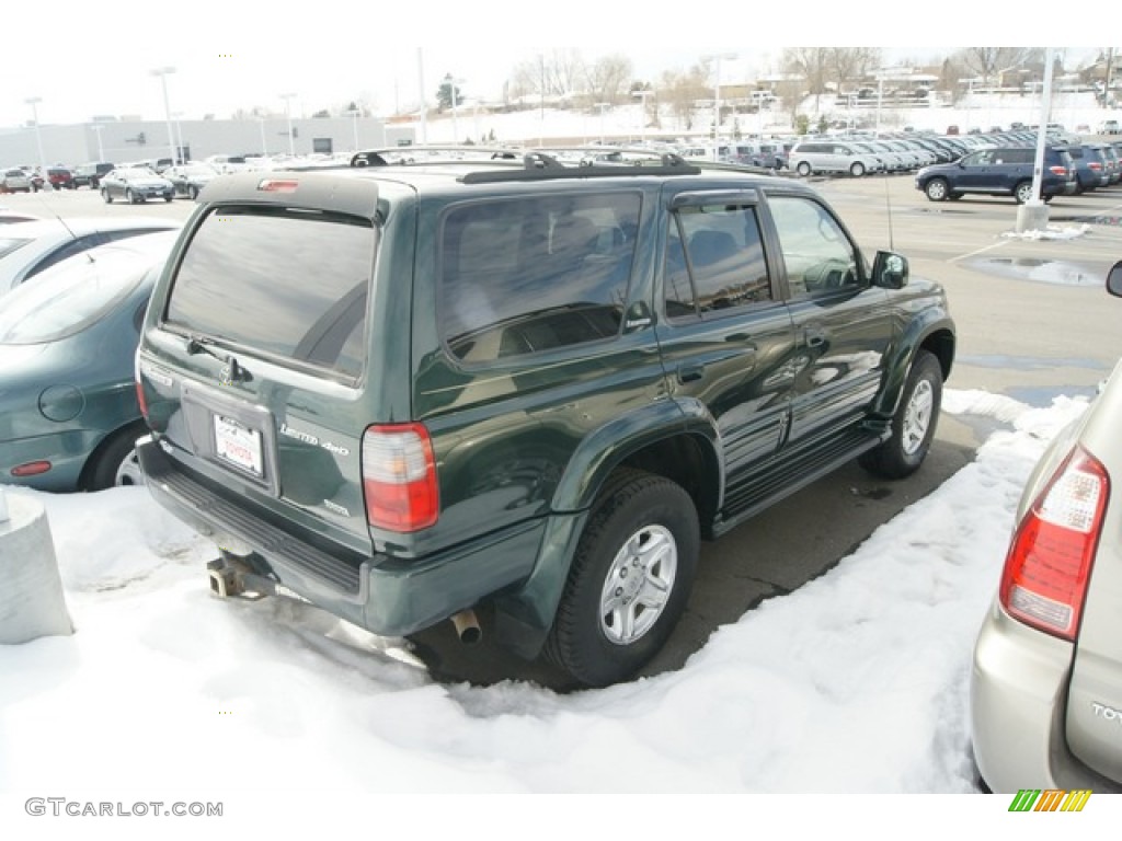 1999 4Runner Limited 4x4 - Imperial Jade Green Mica / Oak photo #2
