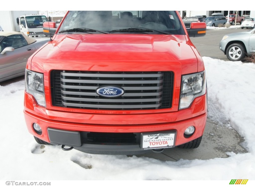 2011 F150 FX4 SuperCrew 4x4 - Race Red / Black photo #27