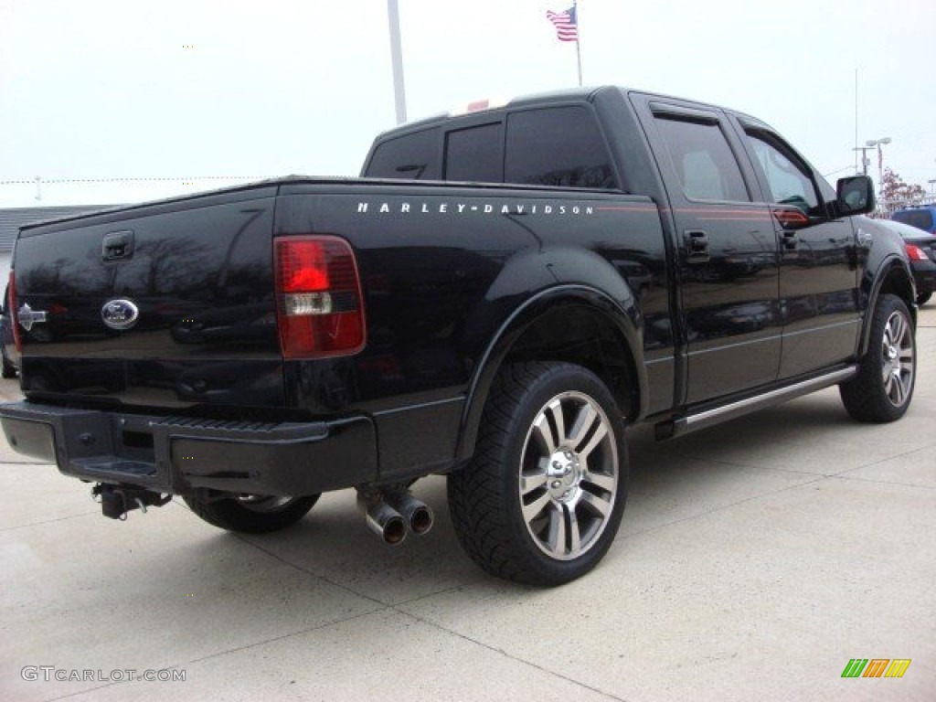 Black 2007 Ford F150 Harley-Davidson SuperCrew 4x4 Exterior Photo #60923033