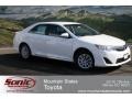 Super White - Camry LE Photo No. 1